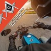2 pcs Freemason Square and Compass Metal Decal Auto Emblem,