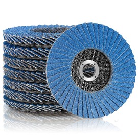 Flap Discs, Flap Discs, Sanding Discs, Sanding Mop Disc, 8 Pieces, Diameter 76 mm x 10 mm, Grain 40/60/80/120 Mixing Set, Sanding Disc, Sanding Mop Flap Disk