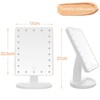 LUMEZING Espejo luz led Maquillaje de Alta definición con 22