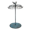 Golden Turquoise Bird Rotating Necklace Holder Bracelet Stand/Jewelry Organizer/Jewelry Tree