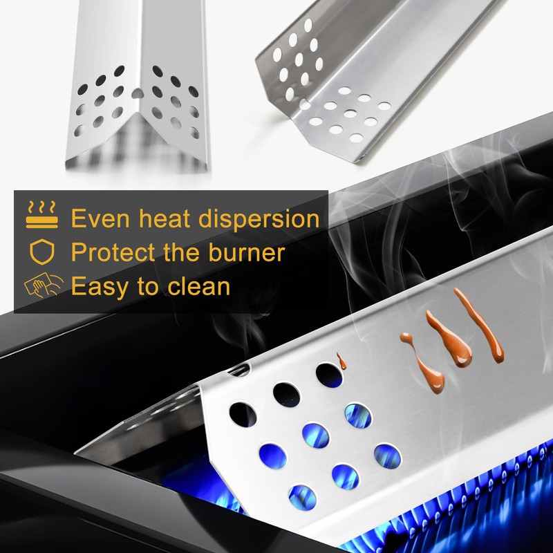 Hipoilk Grill Grease Tray Replacement for Nexgrill 720-0882A Evolution Infrared