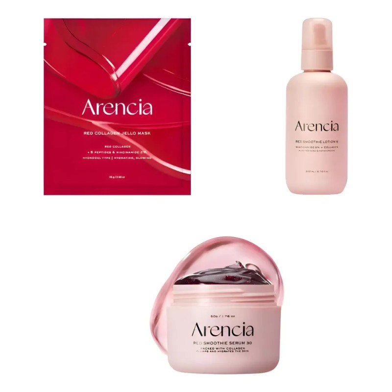 Kit Arencia: Red Smoothie Serum 50g + Red Smoothie Lotion