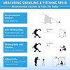NetPlayz Baseball Radars, Speed Sensors Training Equipment (Hands-Free Radar Guns,