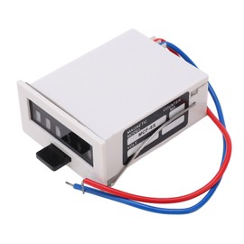 Electromagnetic Counter 6 Digit High Speed Accurate Electronic Pulse Counter for Chemical Textile Machinery AC220V