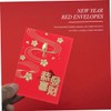 TEHAUX 2sets Year Packets Red Envelopes Chinese Paper Envelopes Luck