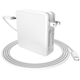 Mac Book Pro Charger - 118W USB C Laptop Charger Power Adapter Fit MacBook Air 13 14 15 16 inch, MacBook Pro, M1 M2 M3 M4, iPad Pro and All Type C Port Devices, 6.6 Ft USB C to C Cable
