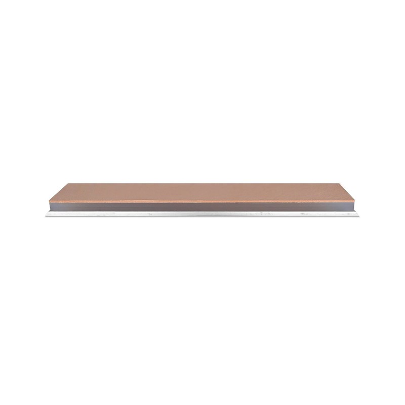 Jende 1 Micron 1x6 Nanocloth Strop (unloaded)-5mm thick Acrylic Mounted,