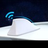 Unifizz Shark Fin Style Car Signal Antenna Vehicle Roof AM/FM