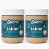 Soom Foods Premium Tahini 11oz (2 Pack) | Roasted &