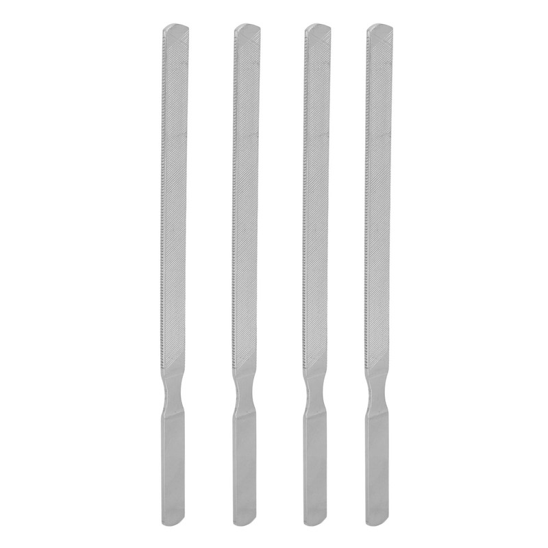10pcs Stainless Steel Nail File 4 Sides Nail File Fine