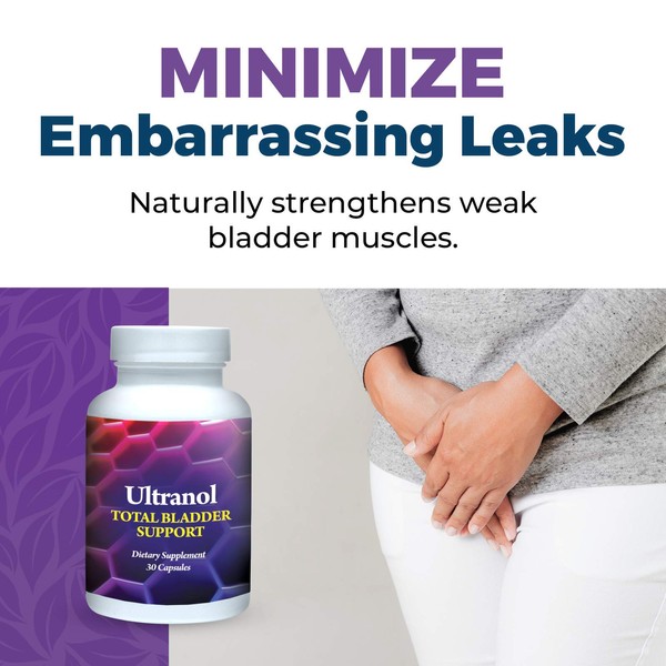 Ultranol Total Bladder Support - Natural Cranberry Supplement for Urinary