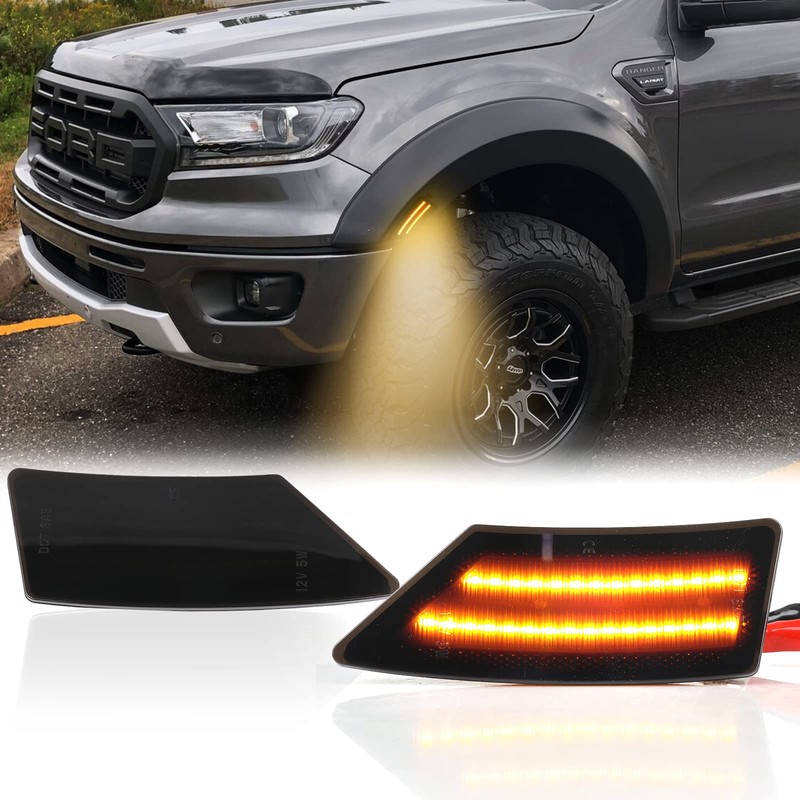 LED Side Marker Lights for Ford Ranger Lariat XL XLT