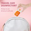 Portable Travel Hand Sanitizer Spray, Moisturizing Fruit Plant Scented Hand