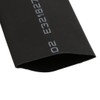 sourcingmap Black 16mm Diameter Shrinkable Tube Heat Shrink Tubing Wire