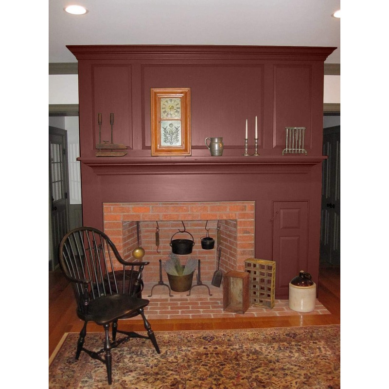 Old Village 1706qt Acrylic Latex Paint 1 Qt- Salem Brick