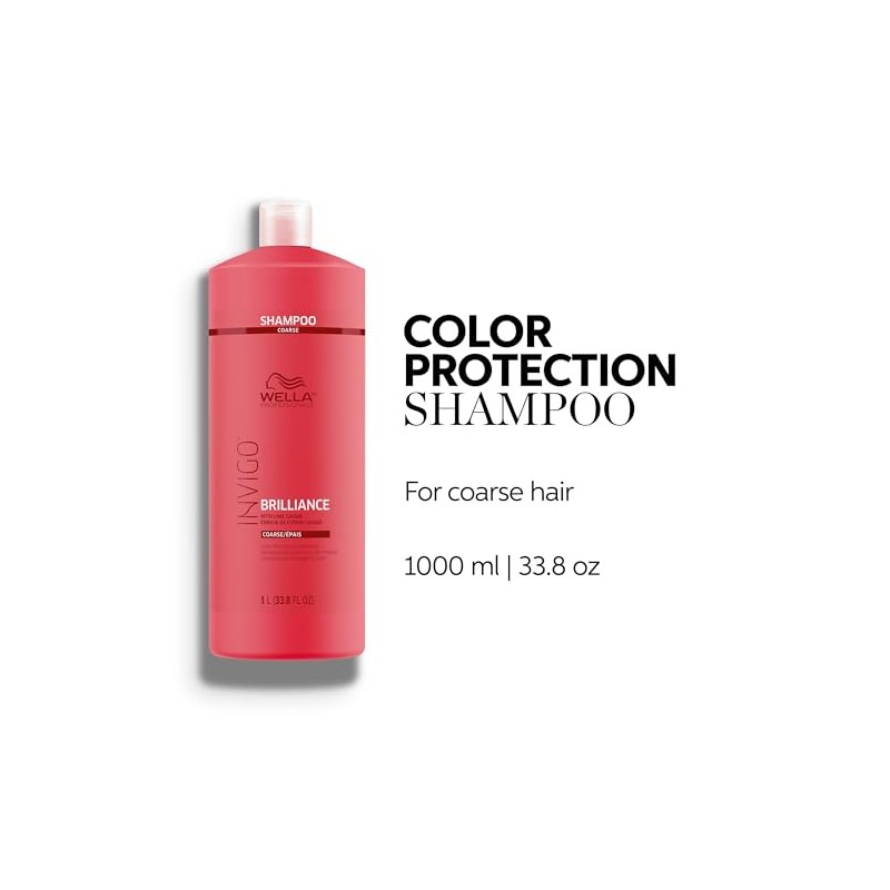 Invigo Brilliance Shampoo For Coarse Hair by Wella for Unisex