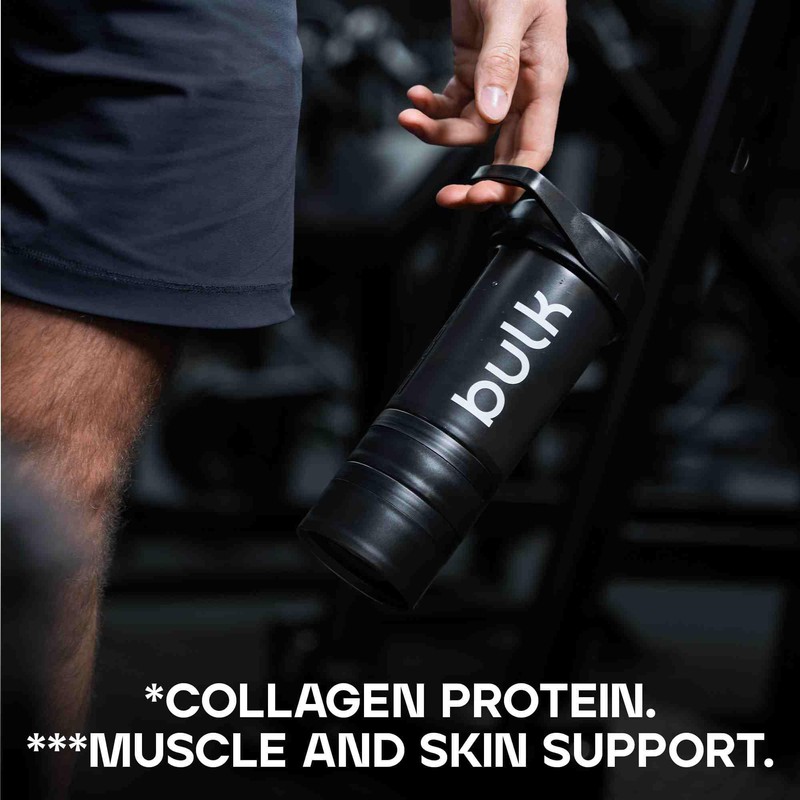 Bulk Collagen and Vitamin C Powder, Vanilla, 500 g, Packaging