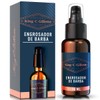 King C. Gillette Serum Engrosador de Barba Cuidado de Barba para Hombres 50ml