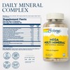 SOLARAY Mega Multi Mineral Supplement 200 Count Chelated Minerals for