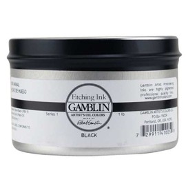 Gamblin Etching Ink Portland Black 1 Lb