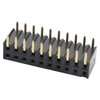 MULTICOMP PRO Female PCB 2.54mm 2 Row R/A 20 Way