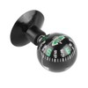 Portable Compass, Car Universal Round Mini Compass Black Plastic Case