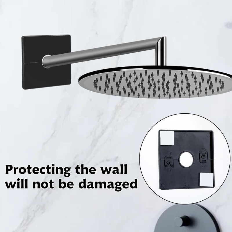 PEOVLVN 2 Pcs Plumbing Cover Plates, Square Shower Arm Flange