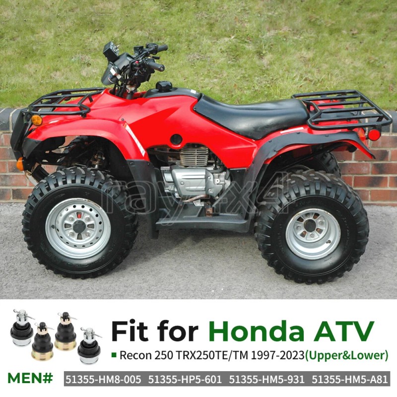 M MATI 4 x Ball Joints for Honda Rancher 420