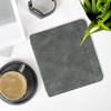 kwmobile Case Compatible with Tolino Vision 6 - Faux Leather
