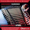Olsa Tools Ratcheting Wrench Sets (Metric 12pc) - 6-Point Box