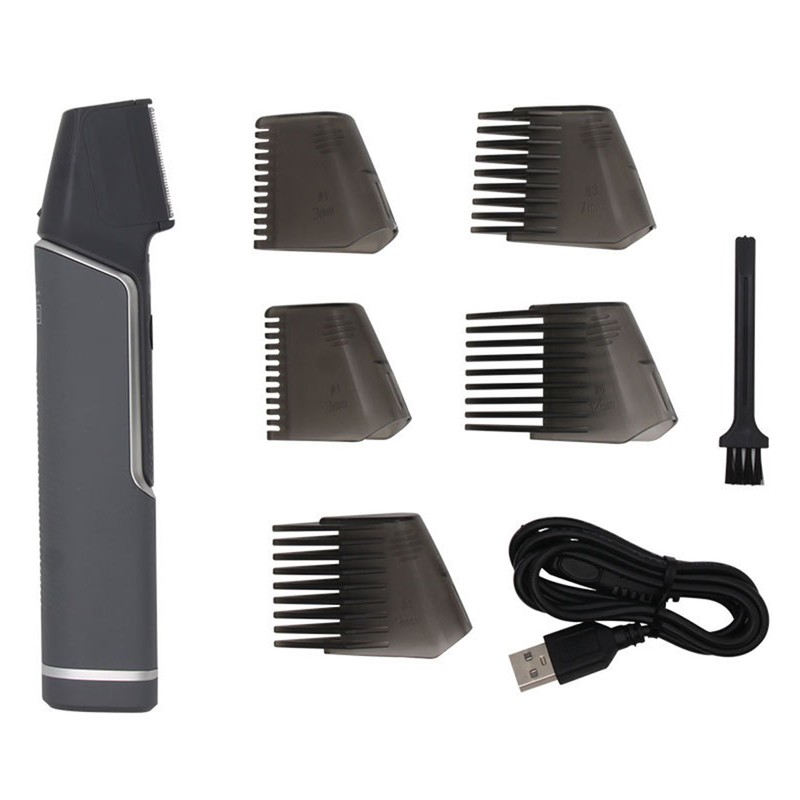 5 in 1 Hair Trimmer and Body Groomer Retractable USB