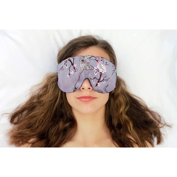 Opulence Weighted Yoga Eye Mask – Handmade Relaxation Pillow for