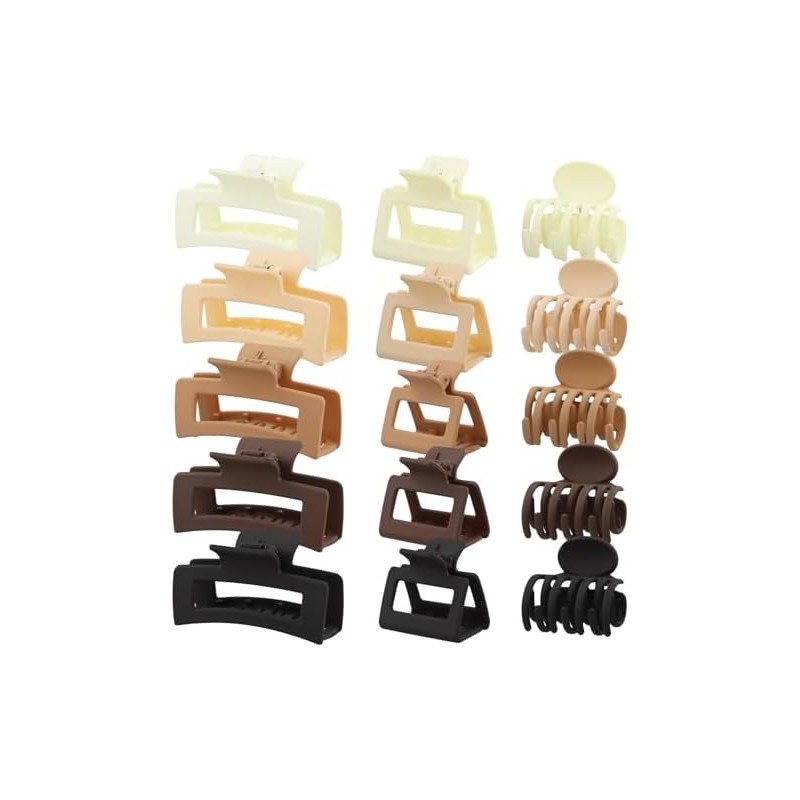 Hair Clip 8.5cm 15 Piezas Pinzas Cabello Mujer