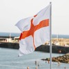 Large England Flag 5ft x 3ft St George Cross Football