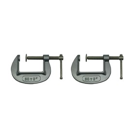 LOYAL & JUST Aluminum C-Clamp 50mm Set of 2