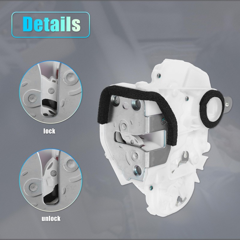 uxcell Replacement Rear Left Driver Side Power Door Lock Actuator