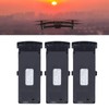 3pcs 3.7V 1800mah Lithium Battery For S6 G6 Folding RC