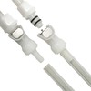 IRONSTAR Quick-Disconnect Hose Barb Insert, Quick Connect Hose Fittings, Plastic