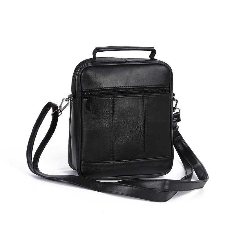 SOTALA Genuine Leather Flight Companion Shoulder Bag Work Bag Messenger