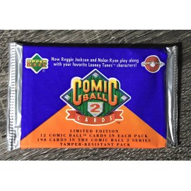 1991 Upper Deck LOONEY TUNES Comic Ball 2 - Unopened Pack FREE SHIP Ryan/Reggie