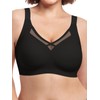 Brabalas Wireless Bras for Women Support Bras for Women Full