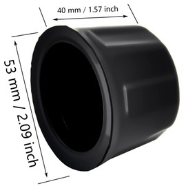 FDXGYH 4 PCS ATV Quad Go-Kart Rims Wheels Rubber Dust Cover Cap