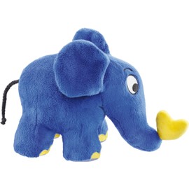 Schmidt Spiele 42286 The Mouse Elephant 50th Birthday 17 cm Plush Figure, Multi-Colour
