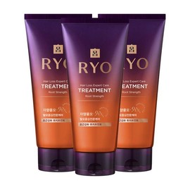 UnKnown Ryo Jayangyunmo 9EX Treatment Hair Root Strengthening 330ml 3 packs / 려 자양윤모 9EX 트리트먼트 모근강화 330ml 3개