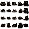 Pack of 40 Cute Cat Stickers for Laptop, Waterproof Vinyl