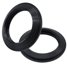 Pack of 2 Cassette Toilet Seal Rings Compatible with Thetford Cassette Toilet Tank, Waste Tank Slider Seal, Rubber Seal for RV Toilet - Fits C2, C3, C200, C250, C400