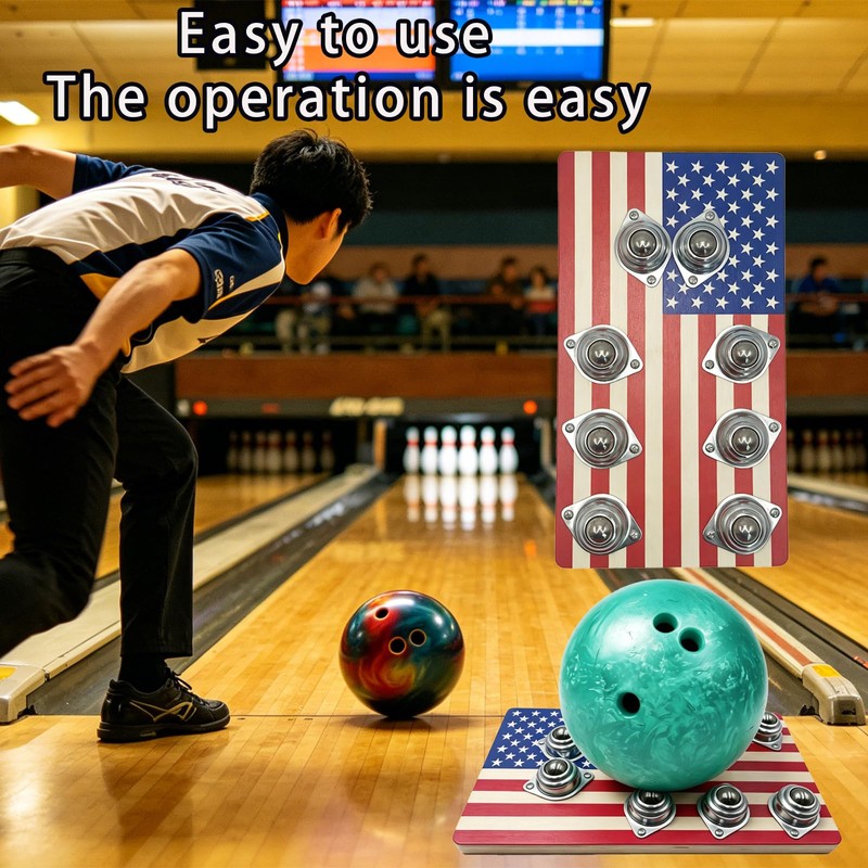 GVAGR Bowling Ball Spinner, Bowling Ball Release Trainer/Bowling Motion Trainer