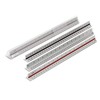 Rulex 30cm Metal (c) Triangular Scale Ruler 1:1 1:10 1:2