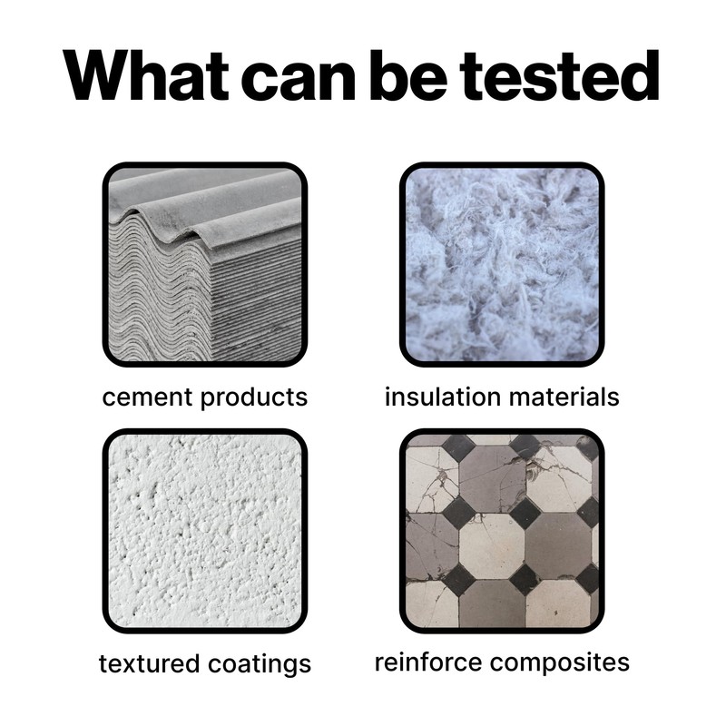 Asbestos Test Kit - Sample Only Testing - 72hr (3