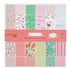 Toga - Carta per scrapbooking, Set di 6 fogli stampati